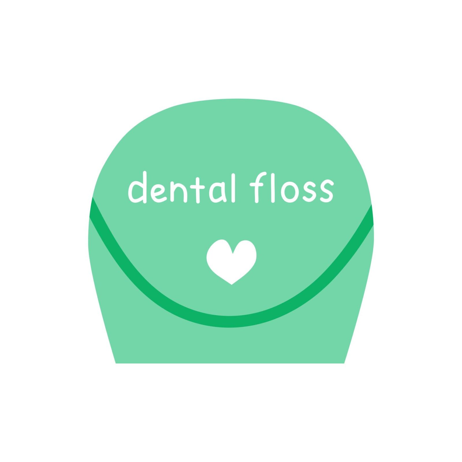 フロスが臭う原因となる歯間のプラークと歯周病の関係図